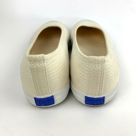Keds Women Gillian White Ribbed Slip On Sneakers 8 1/2M with Original Box - Picture 5 of 5